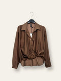 LOVEme Camicia con nodo in vita