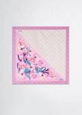 LIU JO FOULARD FLOWER CORNER 50X