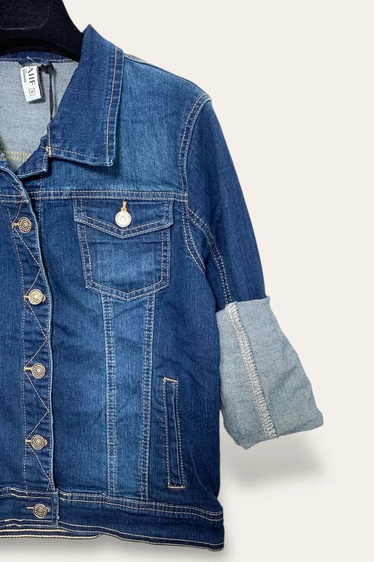 Giacca in jeans VA-10649-VA-515803JE/Blu Jeans LOVEme