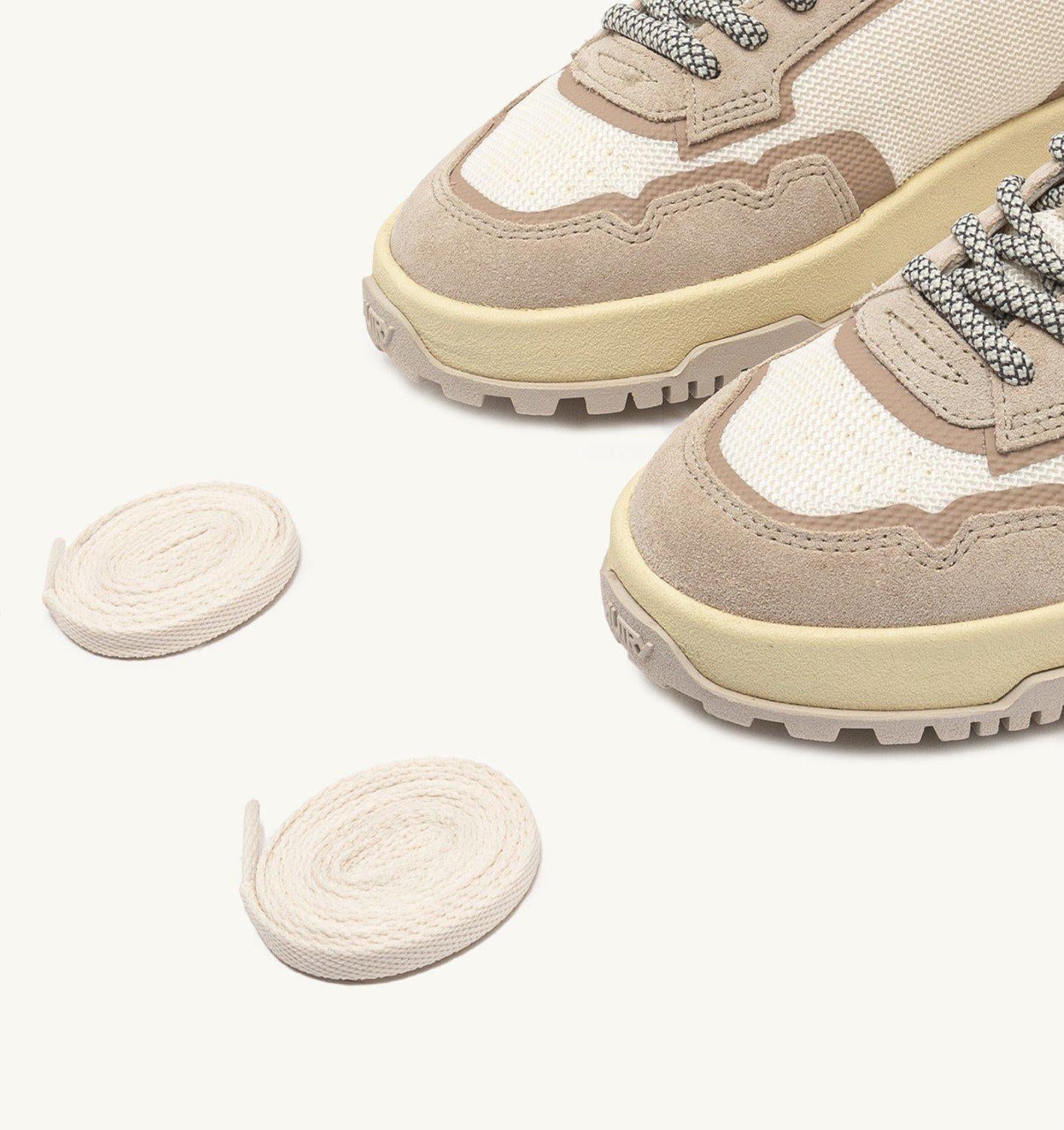 Sneakers Donna Wilpace Low in Mesh e Suede 
