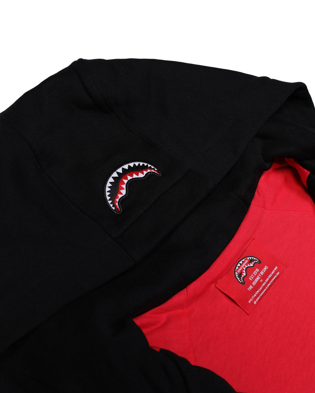 GRAFFITI PERFECT FULL-ZIP SPY1324/BLACK SPRAYGROUND