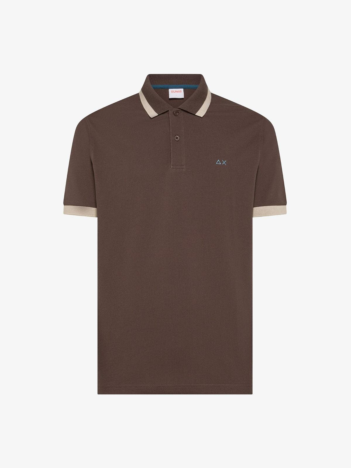 POLO BIG STRIPE ON COLLAR S/S 