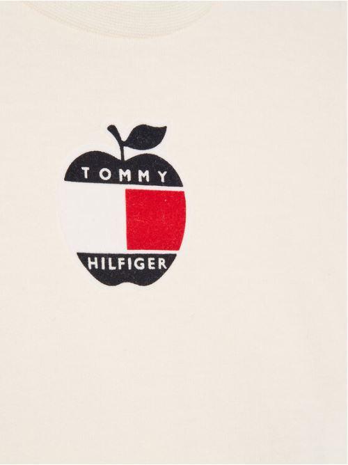BABY NYC APPLE TEE S/S KN0KN01569J/YBH TOMMY HILFIGER
