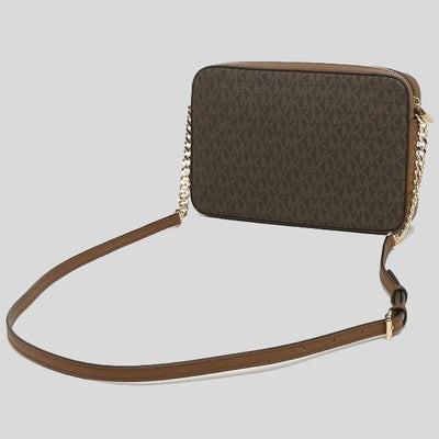 LG EW CROSSBODY LEATHER 35F8GTTC3B/BROWN MICHAEL KORS
