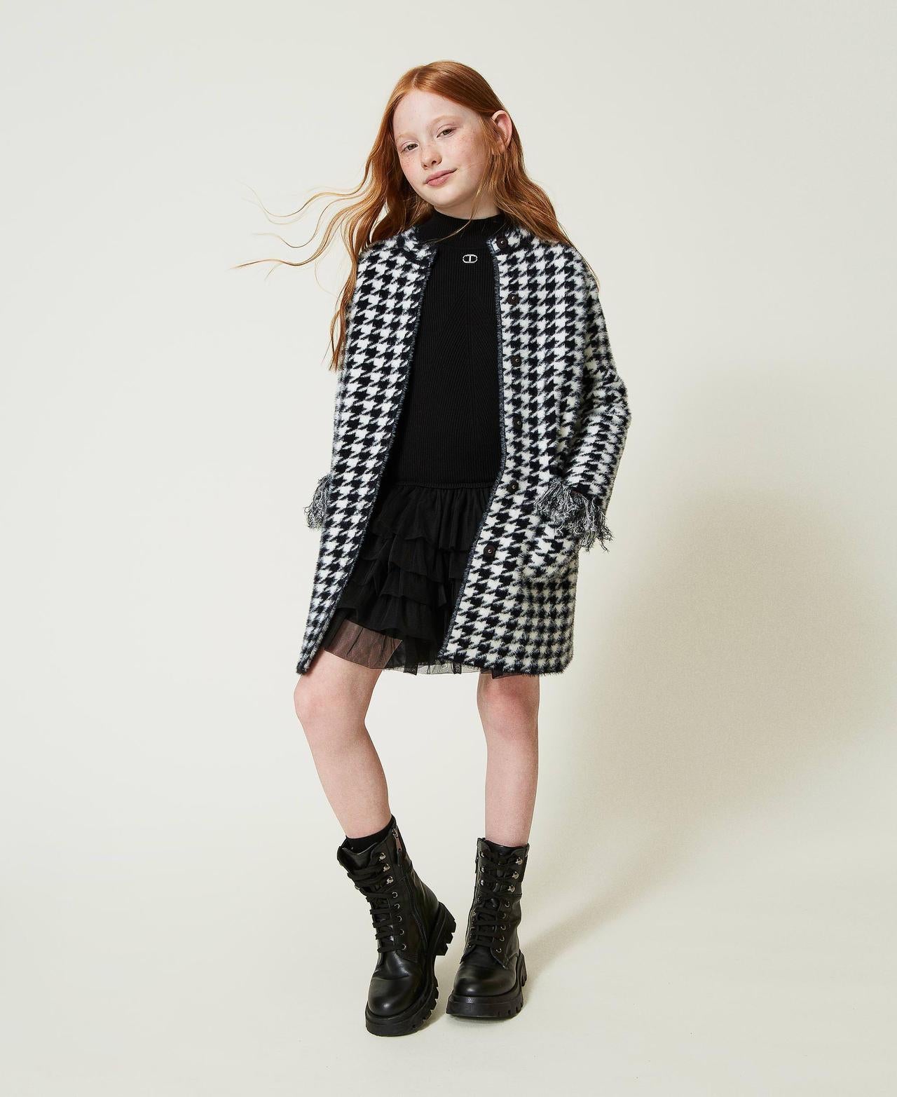 CAPPOTTO CORTO IN MAGLIA 242GJ3090/02714 TWINSET