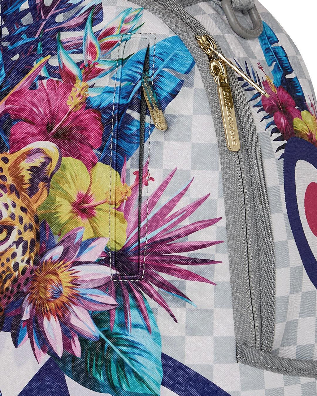 FLOWERING JUNGLE SHARK BACKPACK 