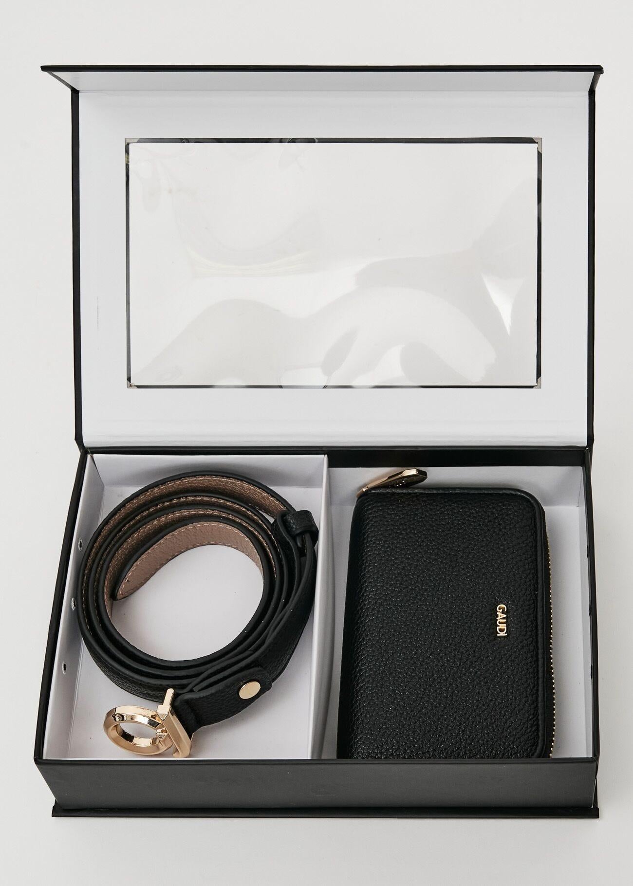 SET CINTURA + PORTAFOGLIO - linea WOMAN GIFT BOX V5AI-12530/V0001 GAUDI