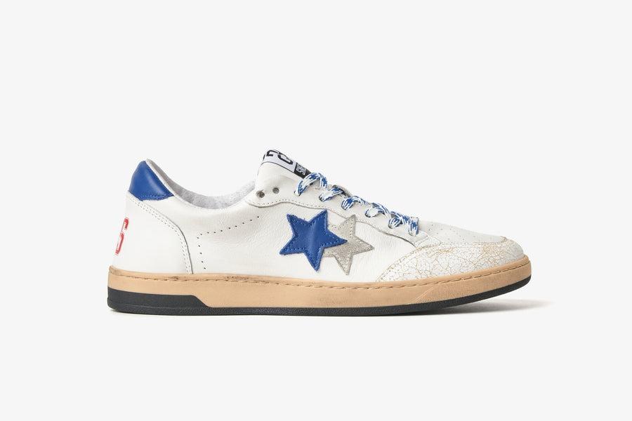 SNEAKERS WEEK STAR BIANCO/AZZURRO 
