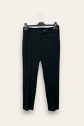Crepe cigarette trousers