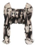 BLUSA MANICA LUNGA IN MUSSOLA 