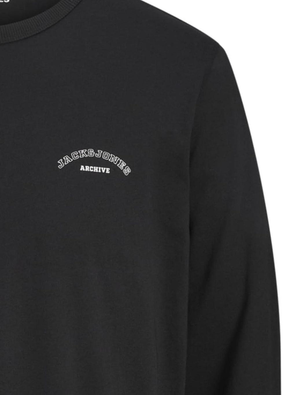JJCOLLEGE LOGO TEE LS CREW NECK 