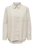 ONLY ONLTOKYO L/S LINEN BLEND SHIRT PNT NOOS