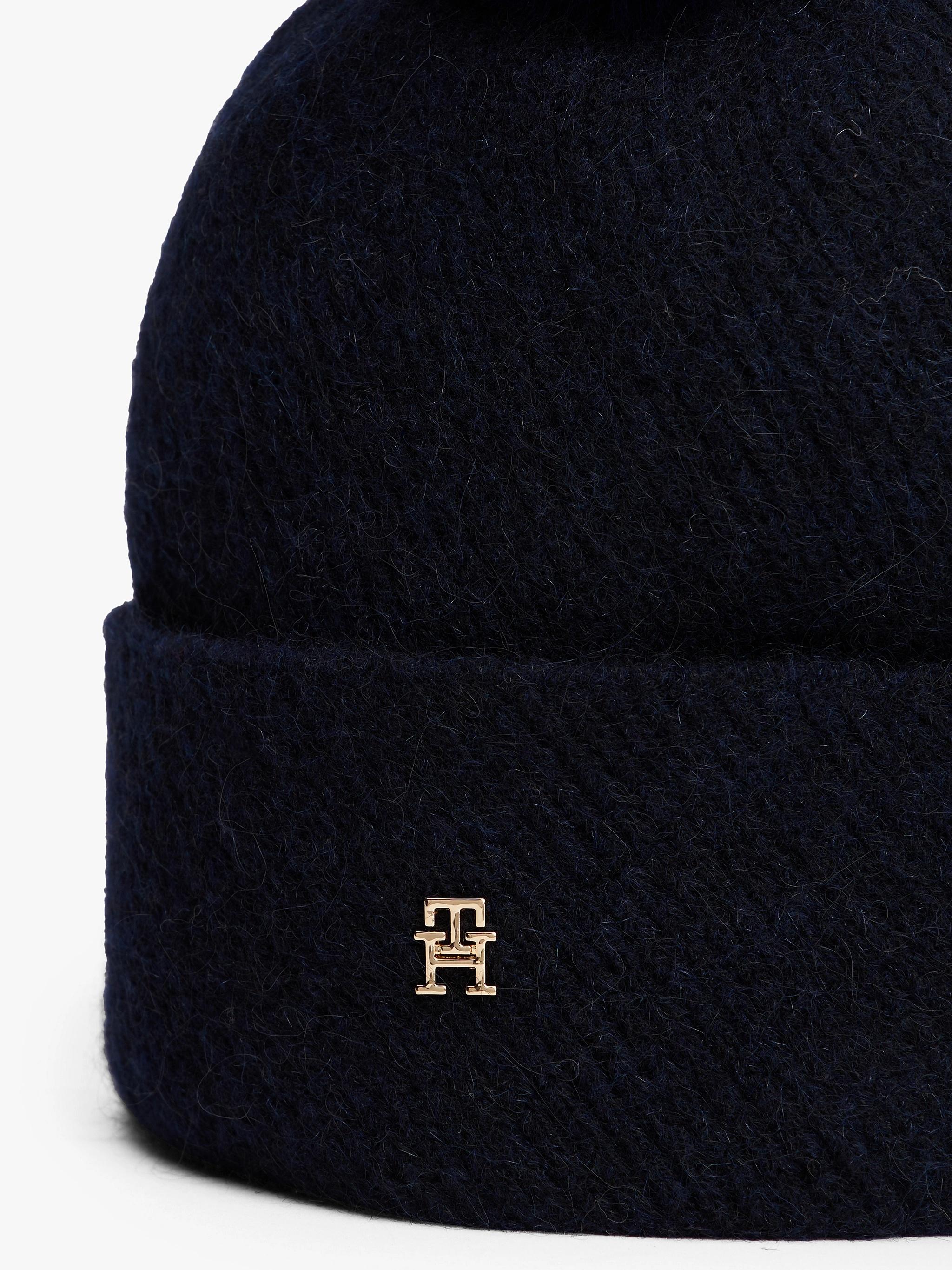 TH POM POM BEANIE AW0AW18178/DW6 TOMMY HILFIGER