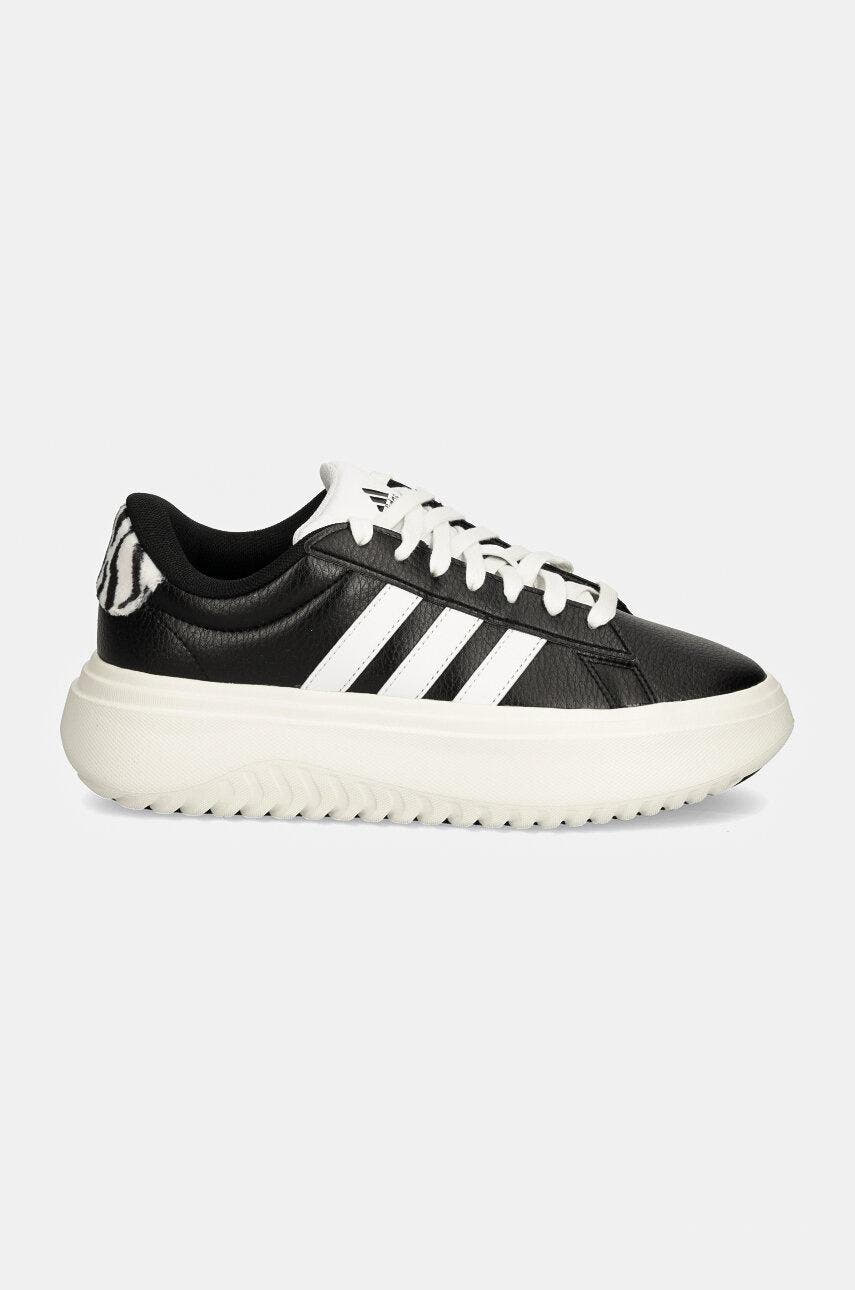 GRAND COURT PLATFOR CBLACK/FTWWHT/CWHITE 