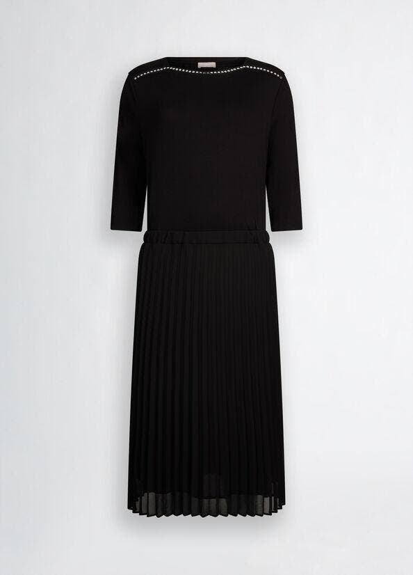 ABITO JERSEY E GEORGETTE 