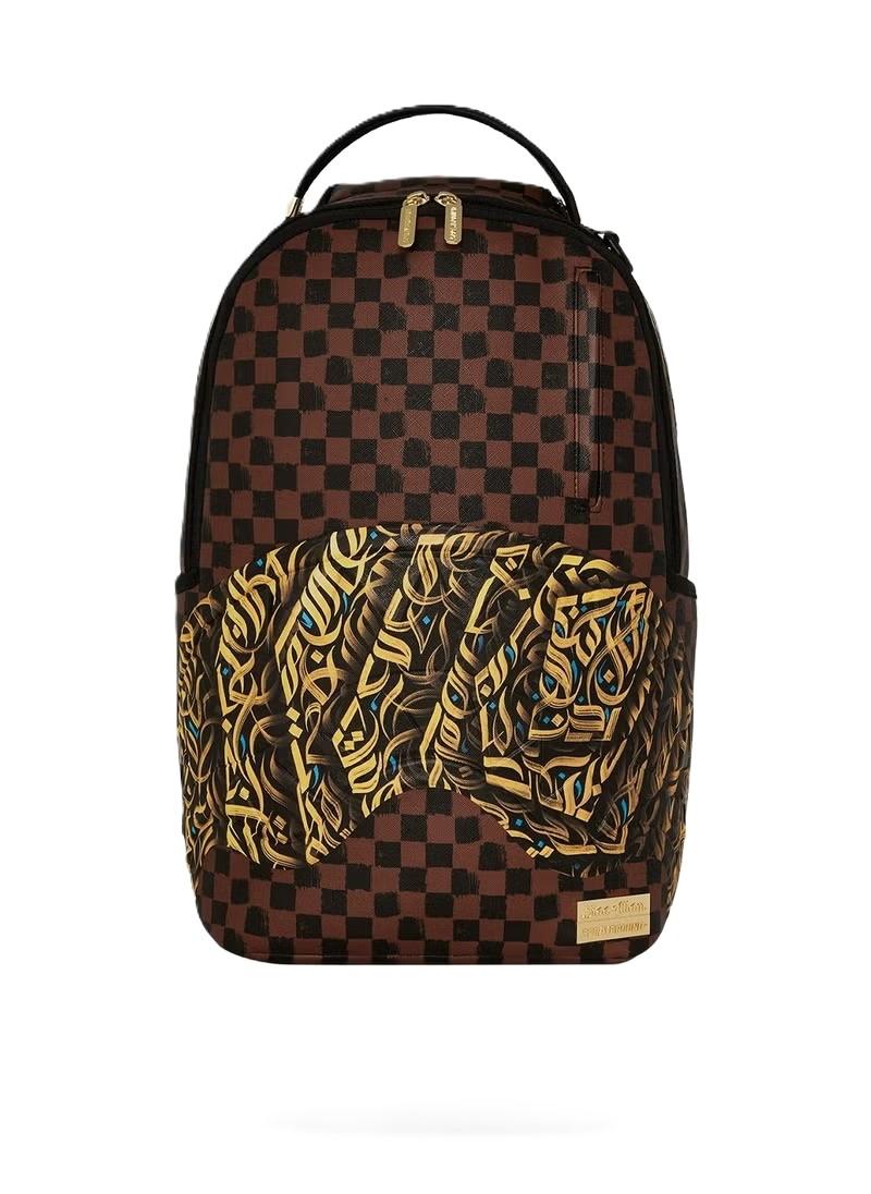DIAA ALAM 1B BROWN BACKPACK 910B6800NSZ/ SPRAYGROUND