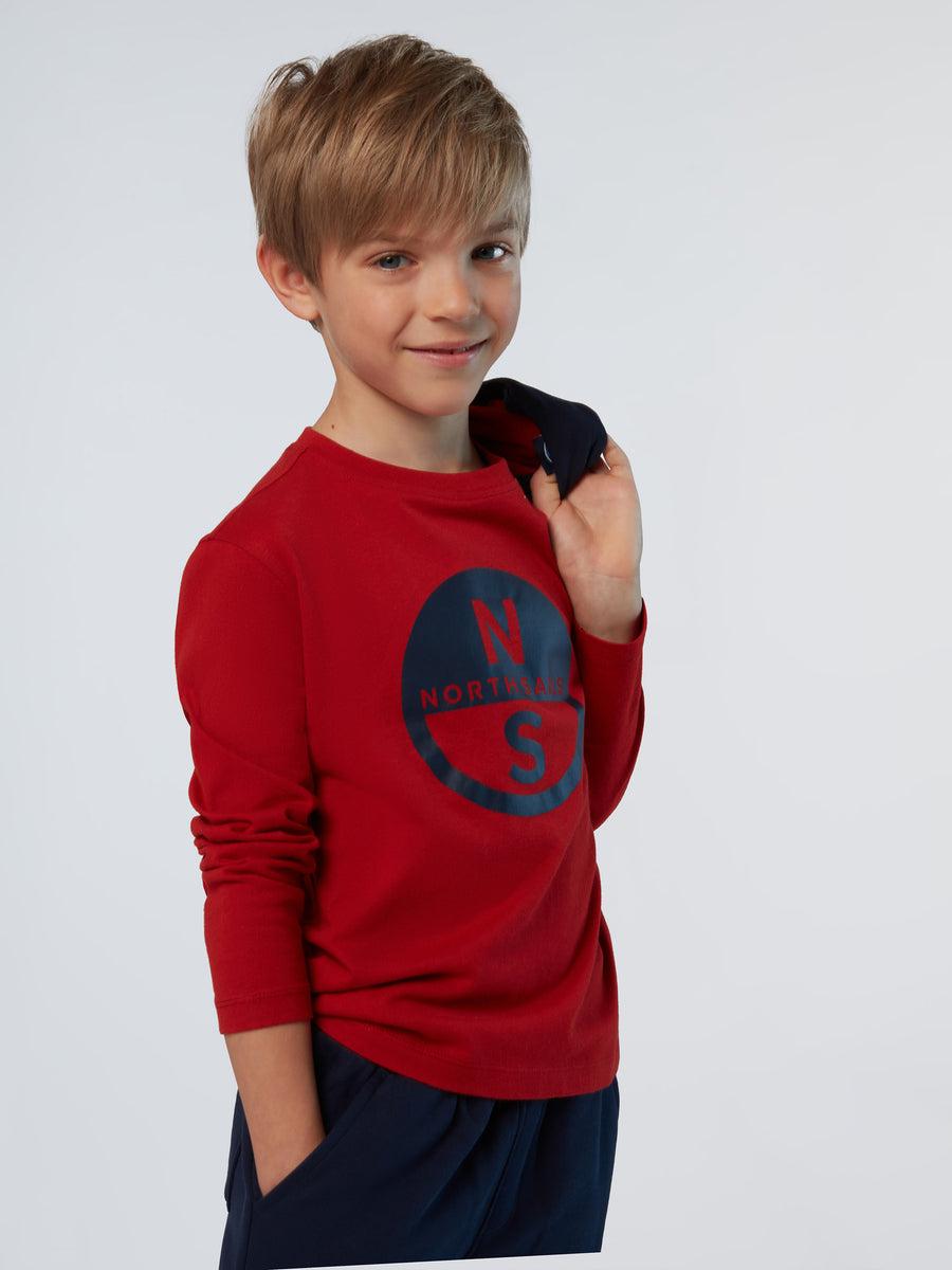 T SHIRT LONG SLEEVE W/GRAPHIC 