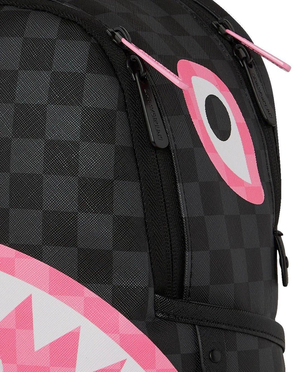 PINK AND BLACK TEAR SIP SAVAGE BACKPACK 910B8276NSZ/PINK SPRAYGROUND