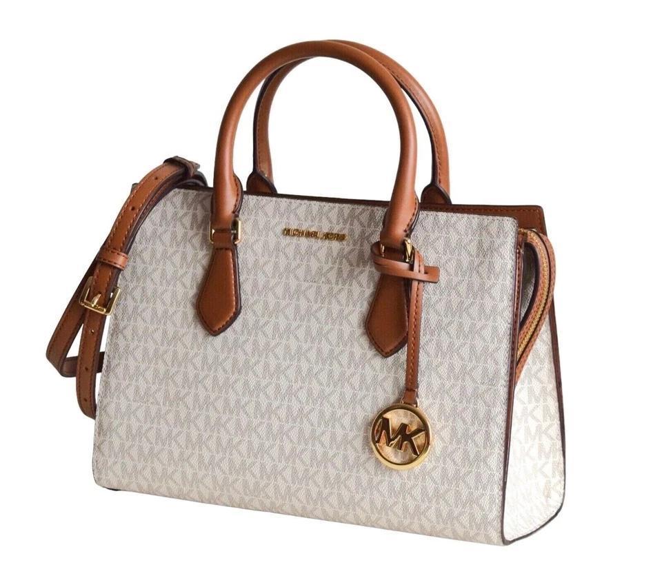 MD CZ SATCHEL SHEILA 35S3G6HS2B/VANILLA MICHAEL KORS
