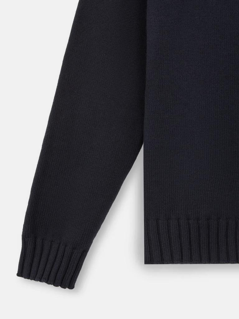 Maglione Girocollo In Cotone Bianco 8116515A2/V0029 STONE ISLAND JUNIOR