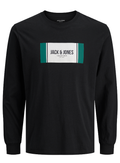 JACK AND JONES JJHAYATO TEE LS CREW NECK BTS