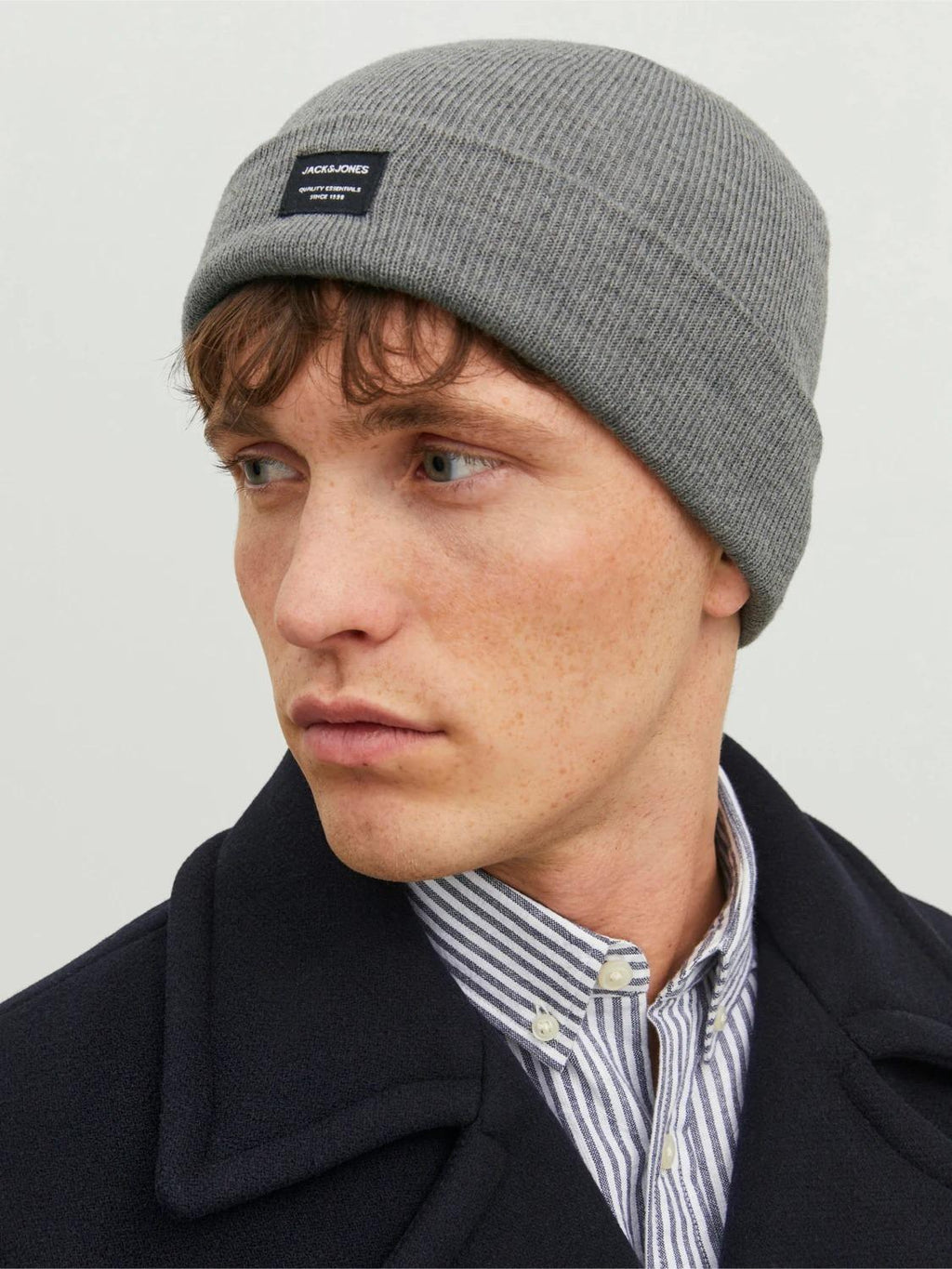 12092815/Grey Melange JACK AND JONES