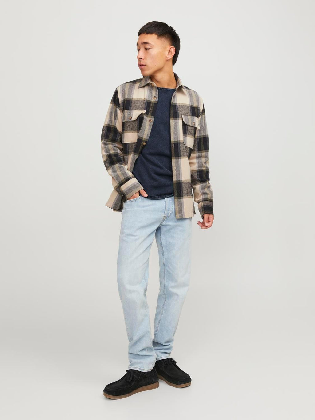 12174001/Navy Blazer JACK AND JONES