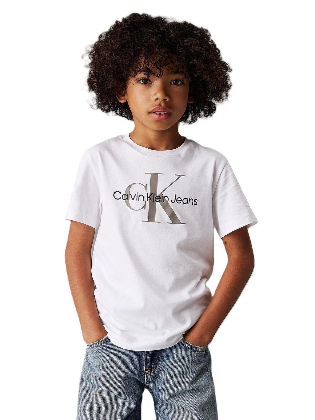 CK MONOGRAM SS T-SHIRT 
