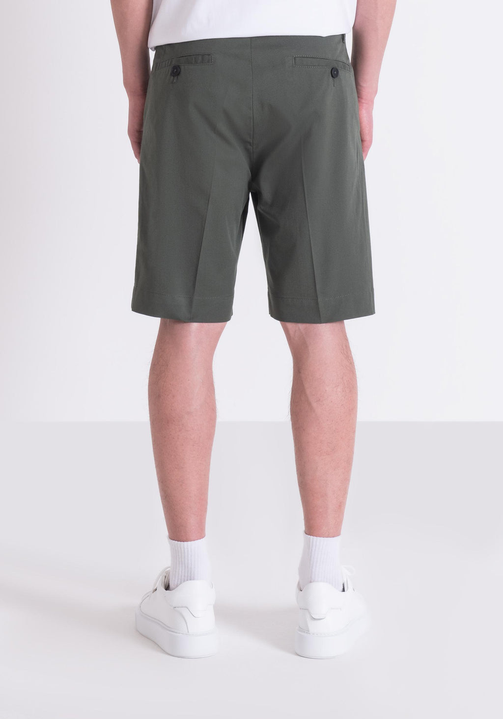 SHORTS MARK SLIM FIT IN TWILL 