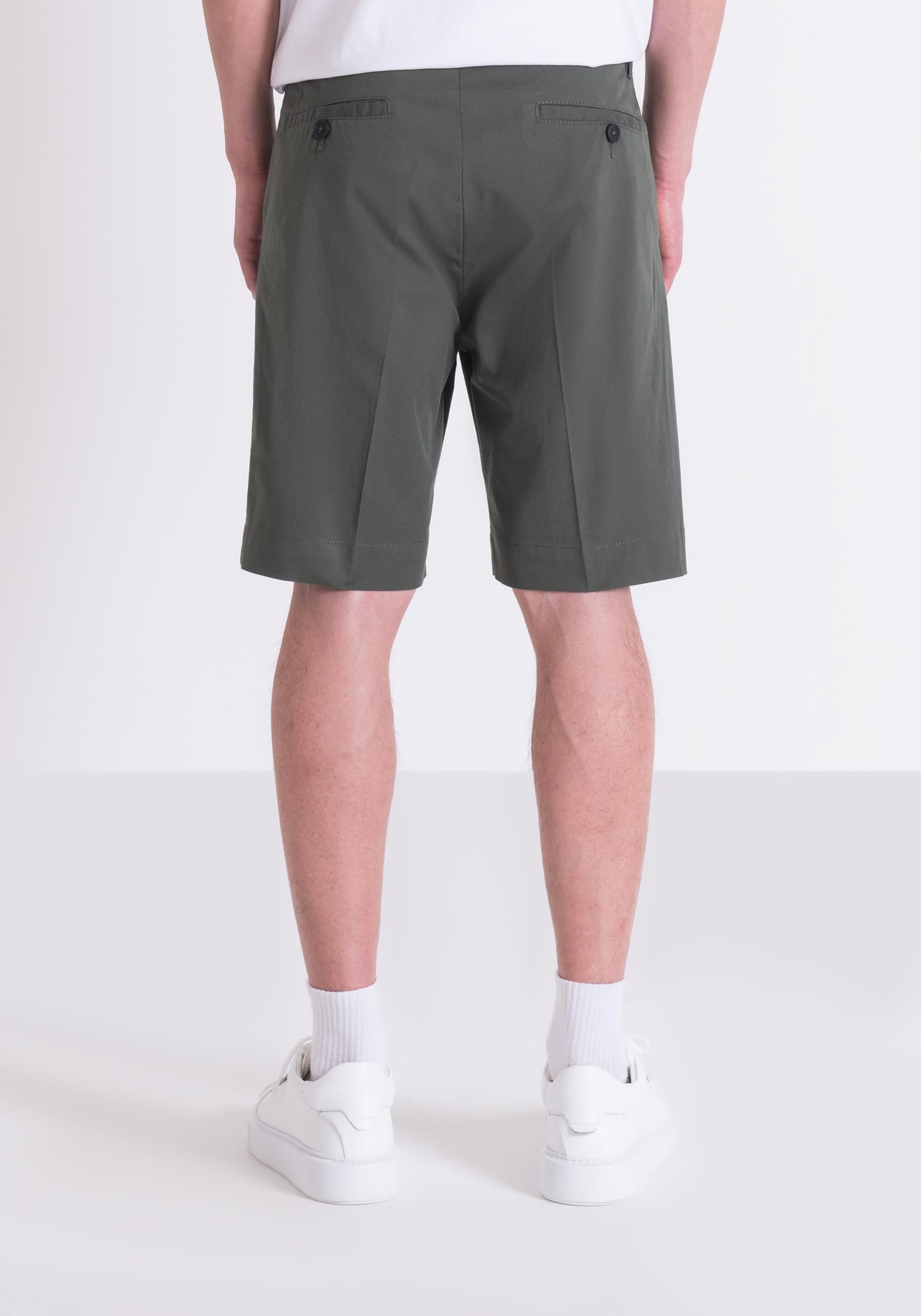 SHORTS MARK SLIM FIT IN TWILL 