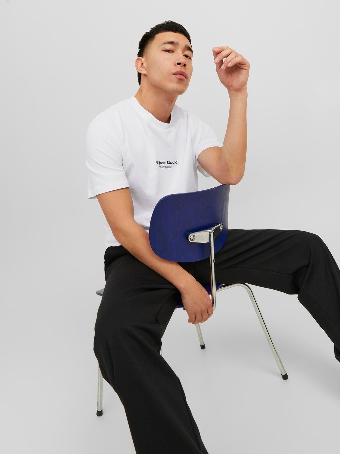 12240121/Bright White JACK AND JONES
