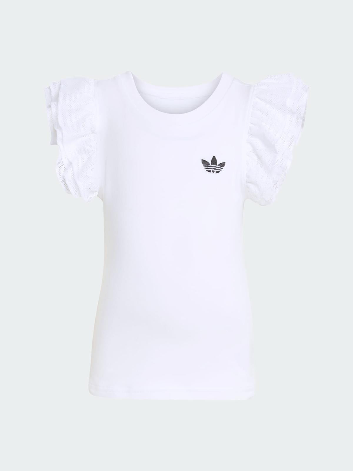 C SHORT TEE SET     WHITE/BLACK 