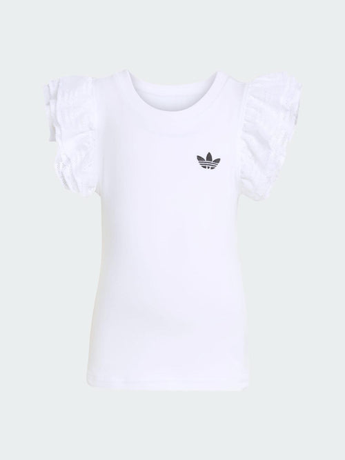 C SHORT TEE SET     WHITE/BLACK 