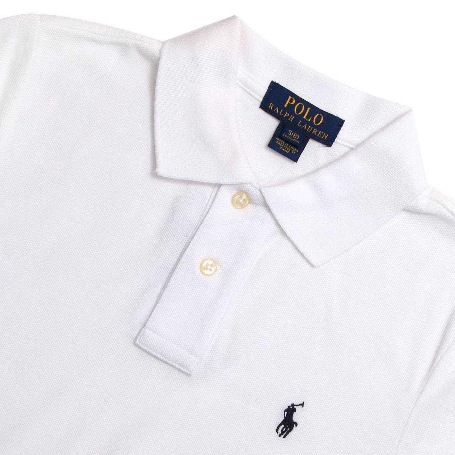 SLIM FIT COTTON MESH POLO SHIRT 