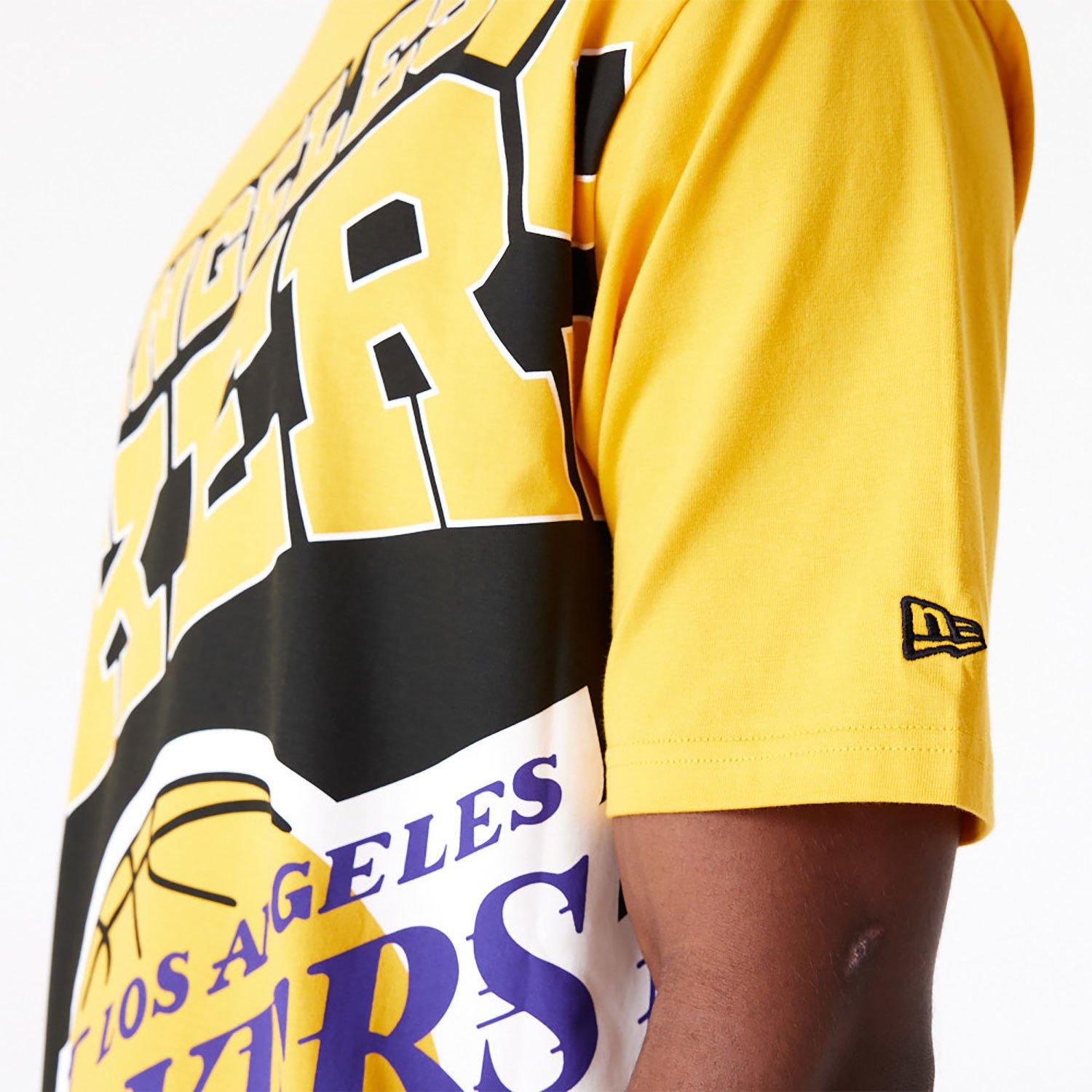 NBA LARGE WRDMRK OS TEE LOSLAK  AGD 