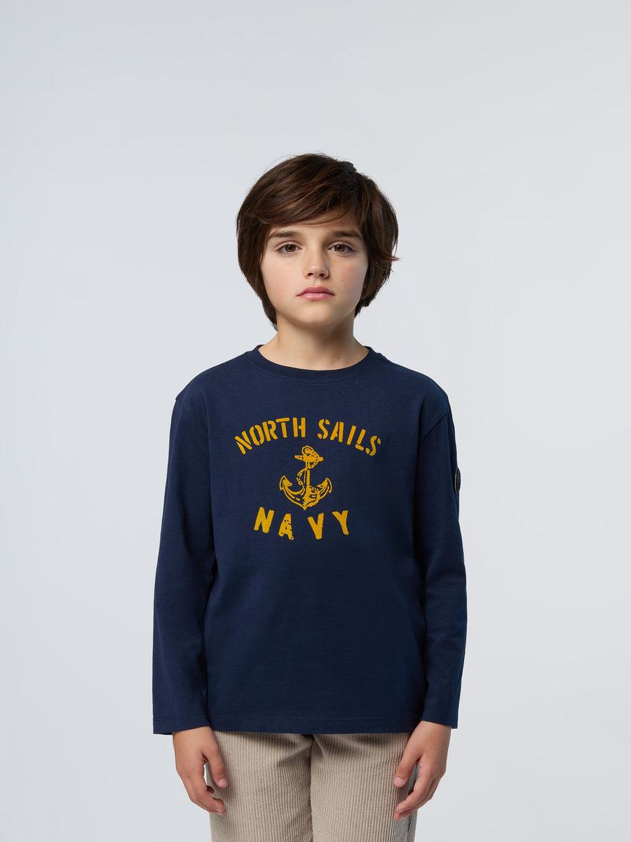 T SHIRT LONG SLEEVE W/GRAPHIC 