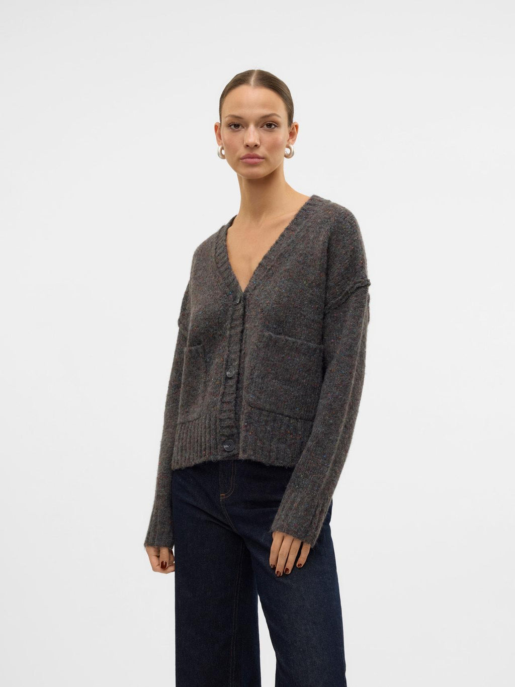 10314095/Dark Grey Melange VERO MODA