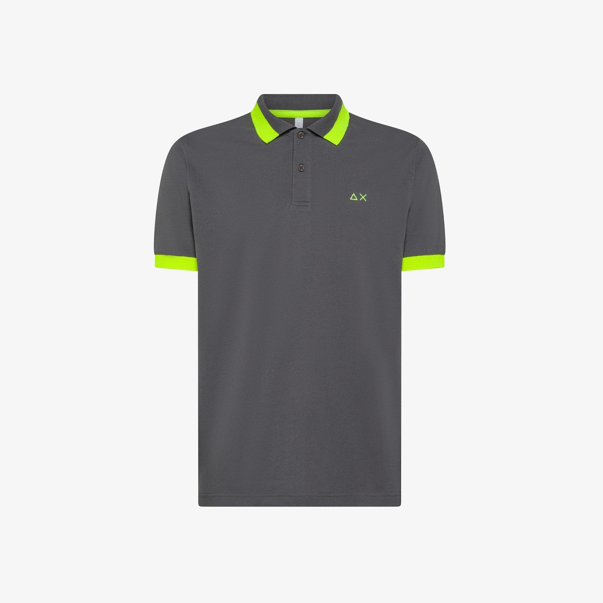 POLO BIG STRIPE FLUO S/S 