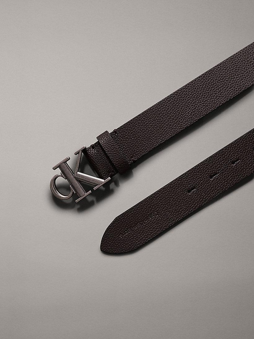 RO MONO PLAQUE LTHR BELT 35MM 