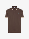 SUN68 POLO BIG STRIPE ON COLLAR S/S