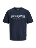 JACK JONES KIDS JJDEVIN DAYTONA PRINT TEE SS CN JNR