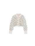 CAMICIA IN GEORGETTE ST.LOSANGA CON FIOCCHI 