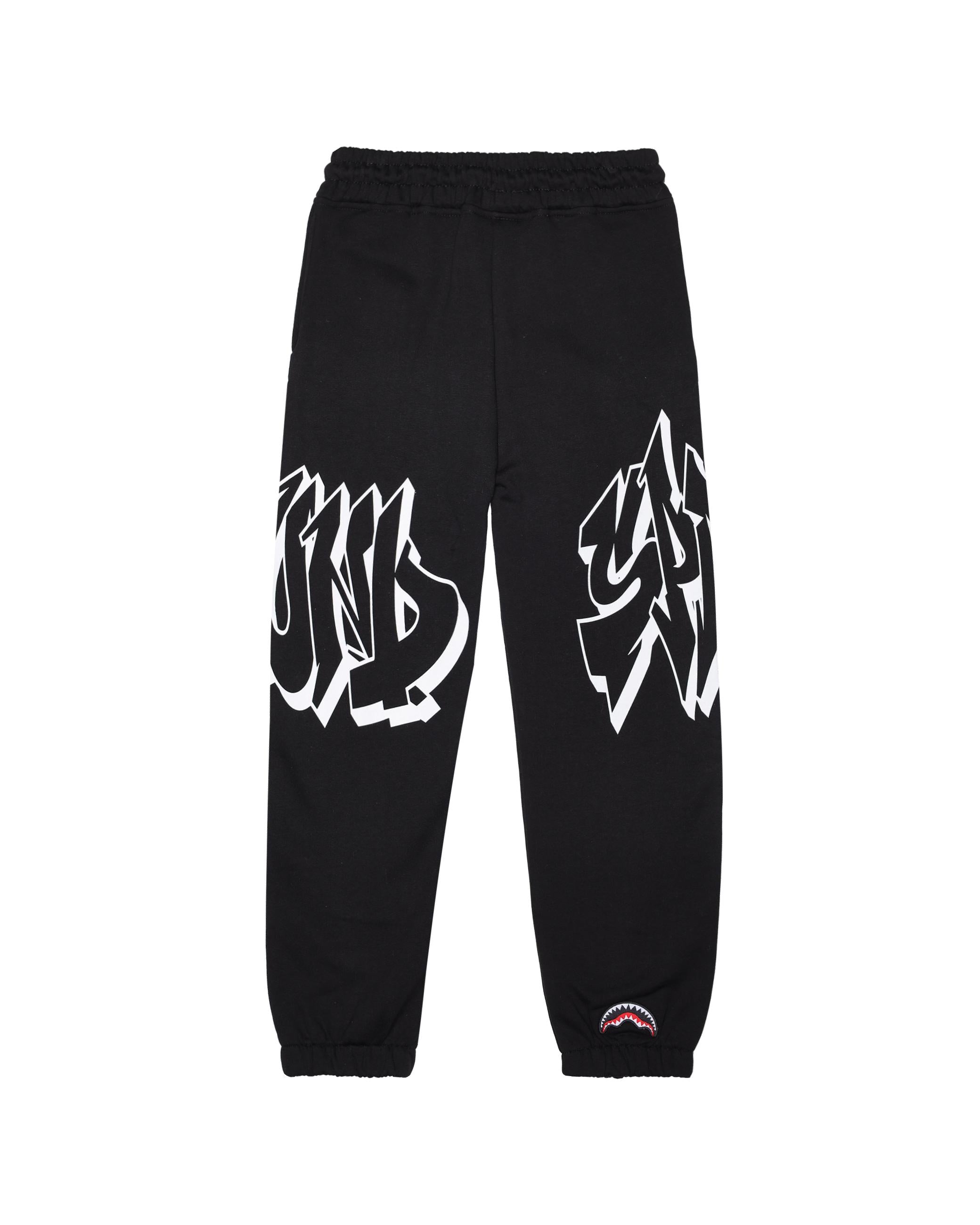 SPRAYGROUND GRAFFITI PANTS SPY1326G/BLACK SPRAYGROUND