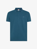 SUN68 POLO SMALL STRIPE ON COLLAR S/S
