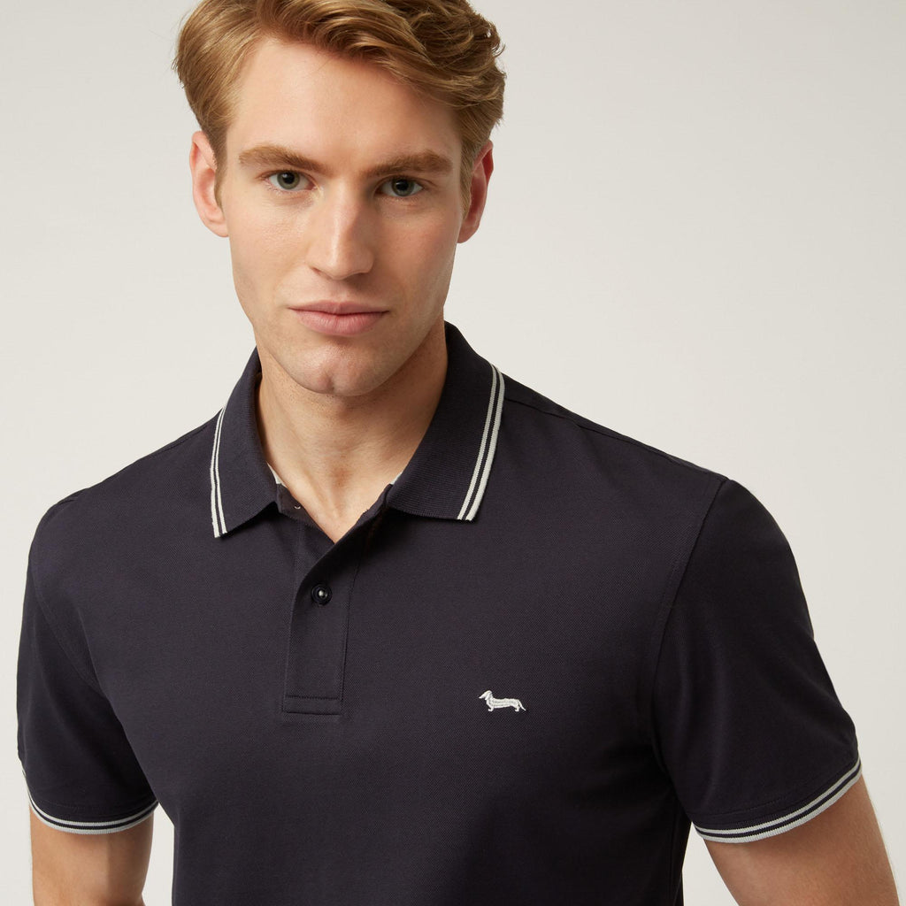 POLO RIGHI CONTRASTO COLLO MM 