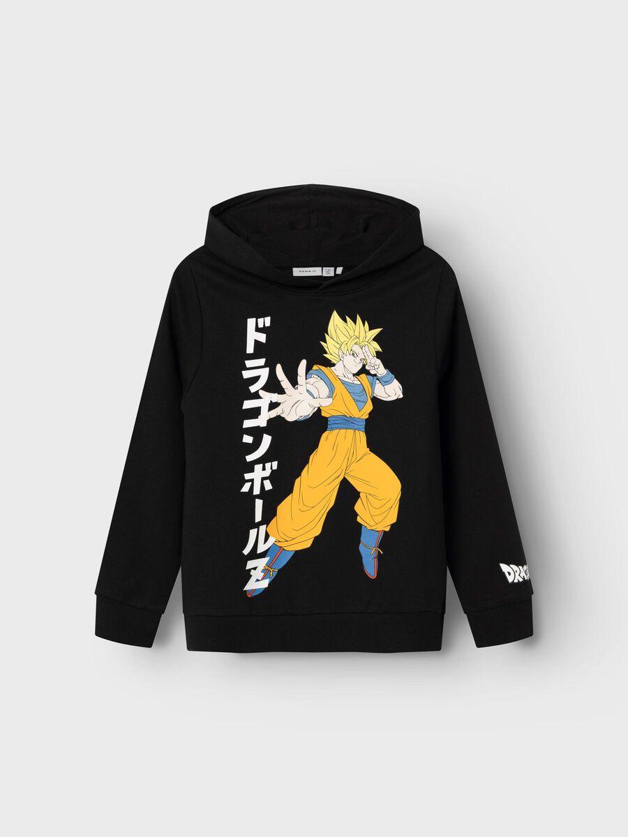 NKMJOCH DRAGONBALL SWEAT WH BRU NOOS VDE 