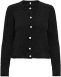 ONLY ONLPETRA LS PEARL O-NECK CARDI CC KNT