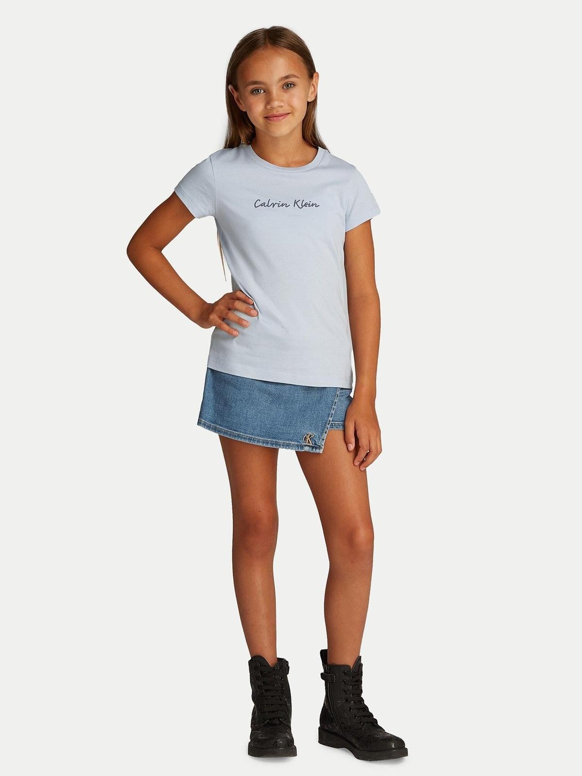 SCRIPT LOGO SLIM SS T-SHIRT 