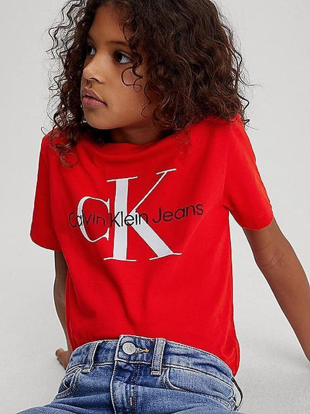 CK MONOGRAM SS T-SHIRT 