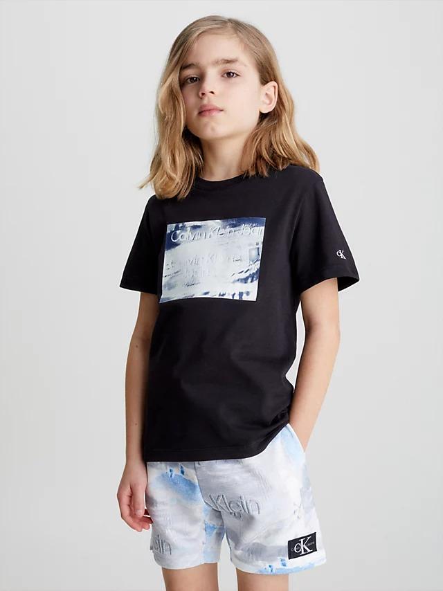 GLOW IN THE DARK PRINT T-SHIRT IB0IB01645/BEH CALVIN KLEIN JEANS